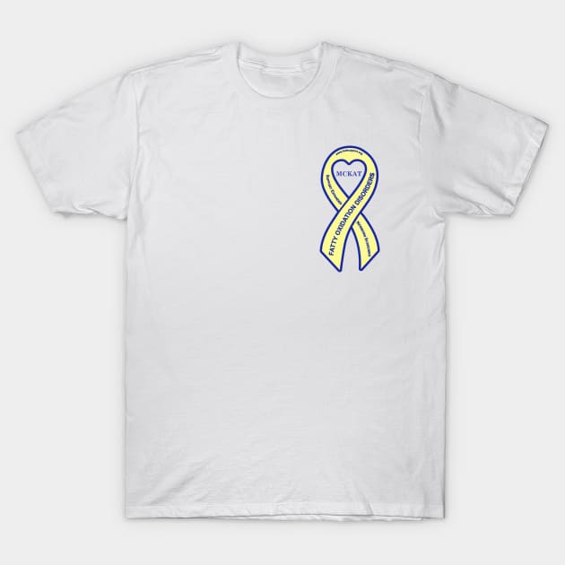 MCKAT FOD Awareness Ribbon T-Shirt by FOD Family Support Group